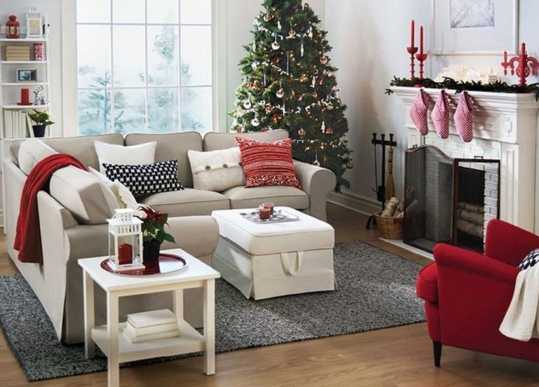 Tree and Sofa Christmas Decor
