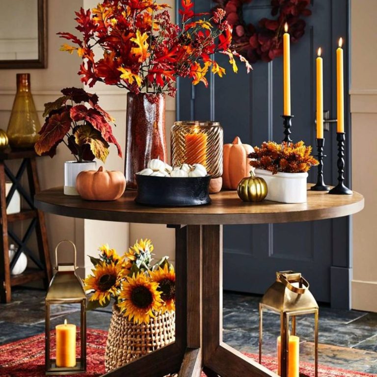 Fall Thanksgiving decoration