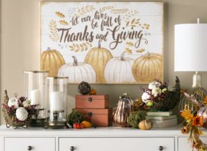 Simple Thanksgiving Decoration