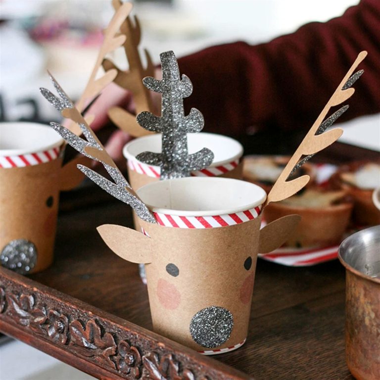 Easy Coffe Cup Christmas Crafts ideas