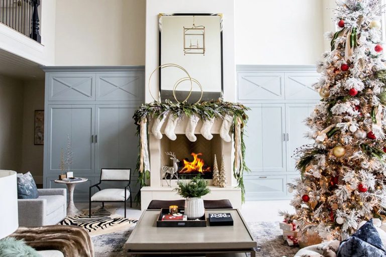 Festive Fireplaces Made for Chilly Winter