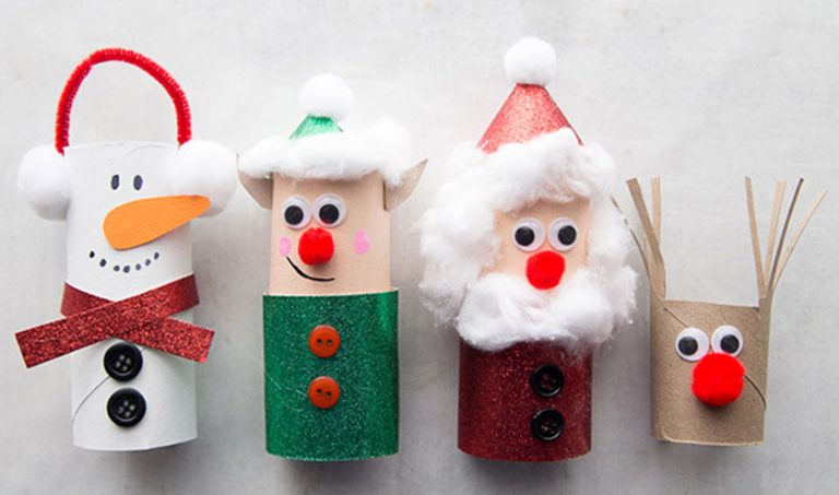 Holiday Toilet Paper Roll Crafts