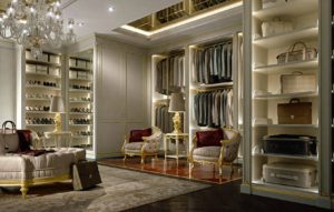 Luxury walk-in Wardrobe