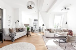 Modern Stunning Scandinavian Living Room