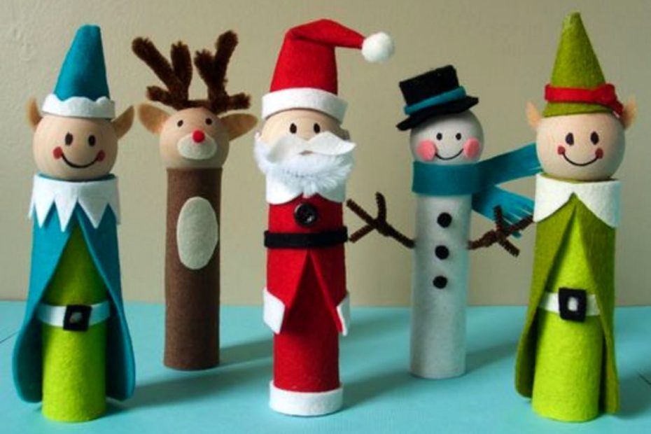 Toilet Christmas Craft ideas for Kids
