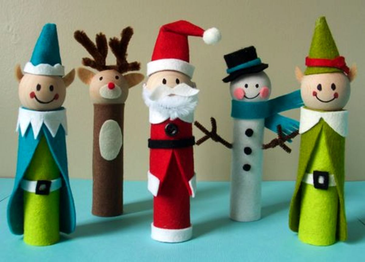 Toilet Christmas Craft ideas for Kids