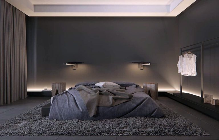 Black Bedrooms With An Alluring Femininity