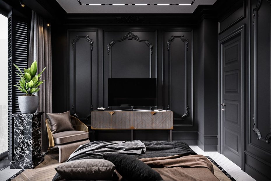 Black Luxury Bedroom
