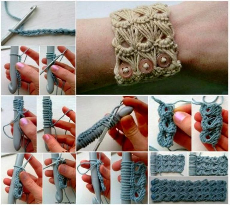 Crochet Bracelets DIY