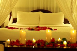 Good Night Romantic Bed