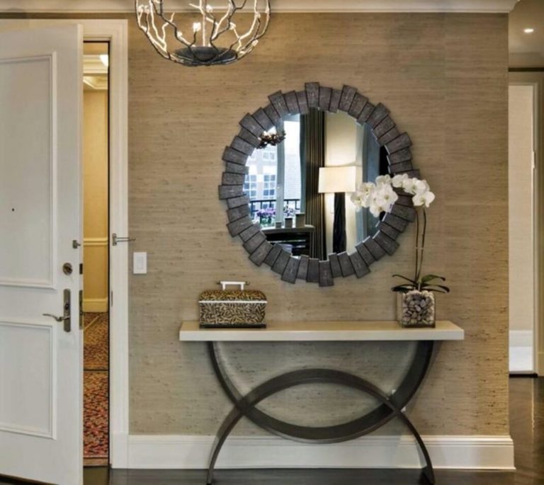 Sophisticated Mirrors For Entry Hall
