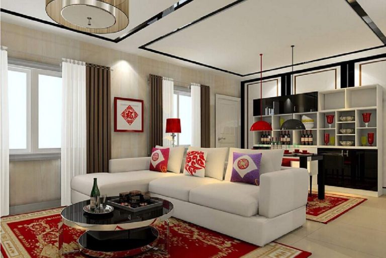 Stunning Chinese New year Living Room Decor