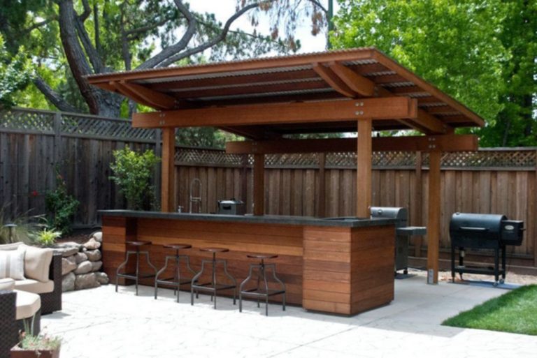 Backyard Patio Kitchen Bar Set